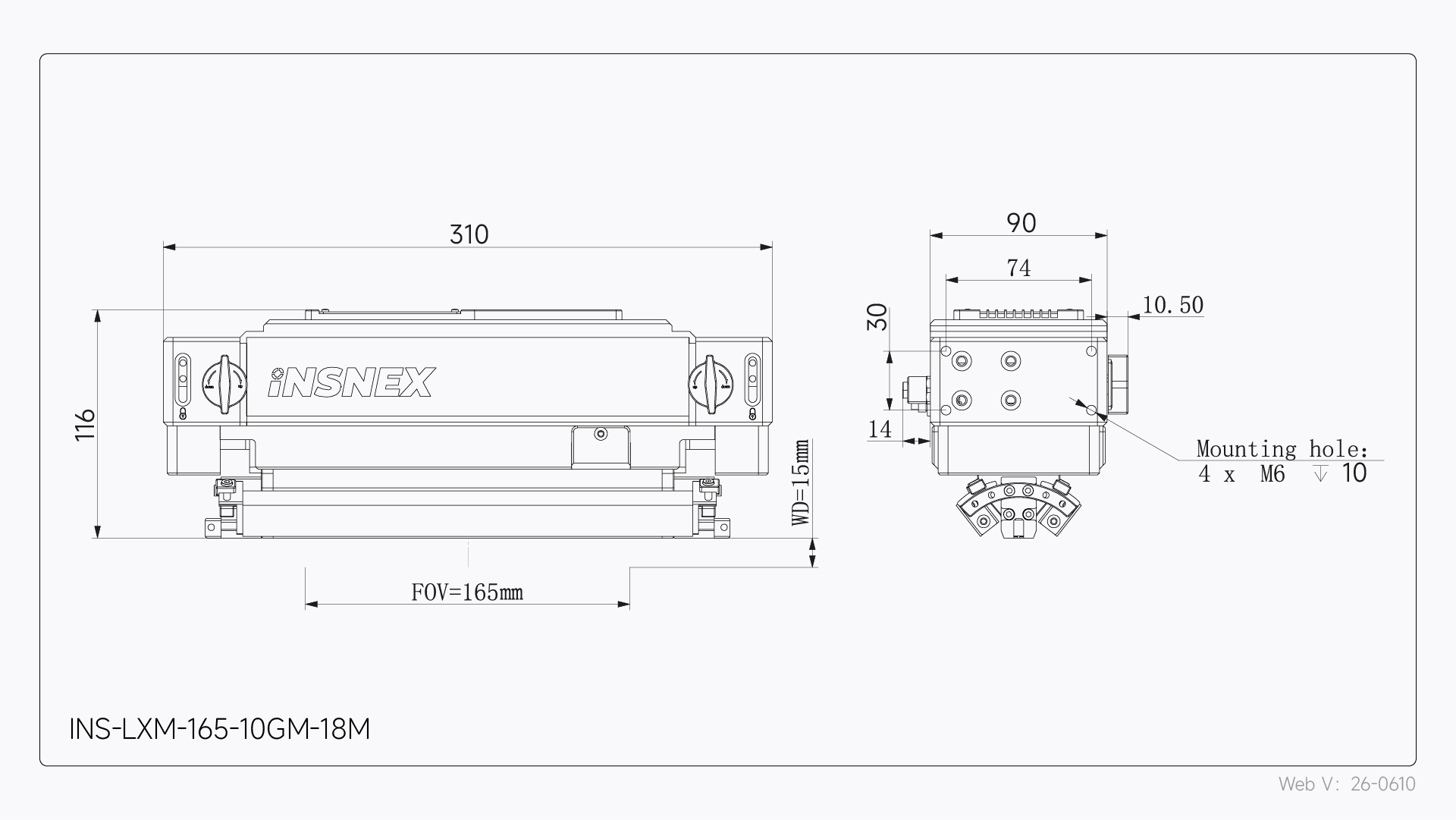 INS-LXM-165-10GM-18M 도면