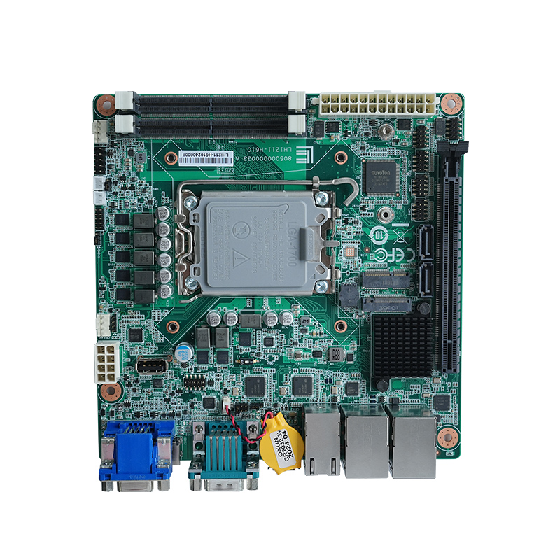 Mini-ITX Industrial mainboard H610H610E Windows 10 Linux